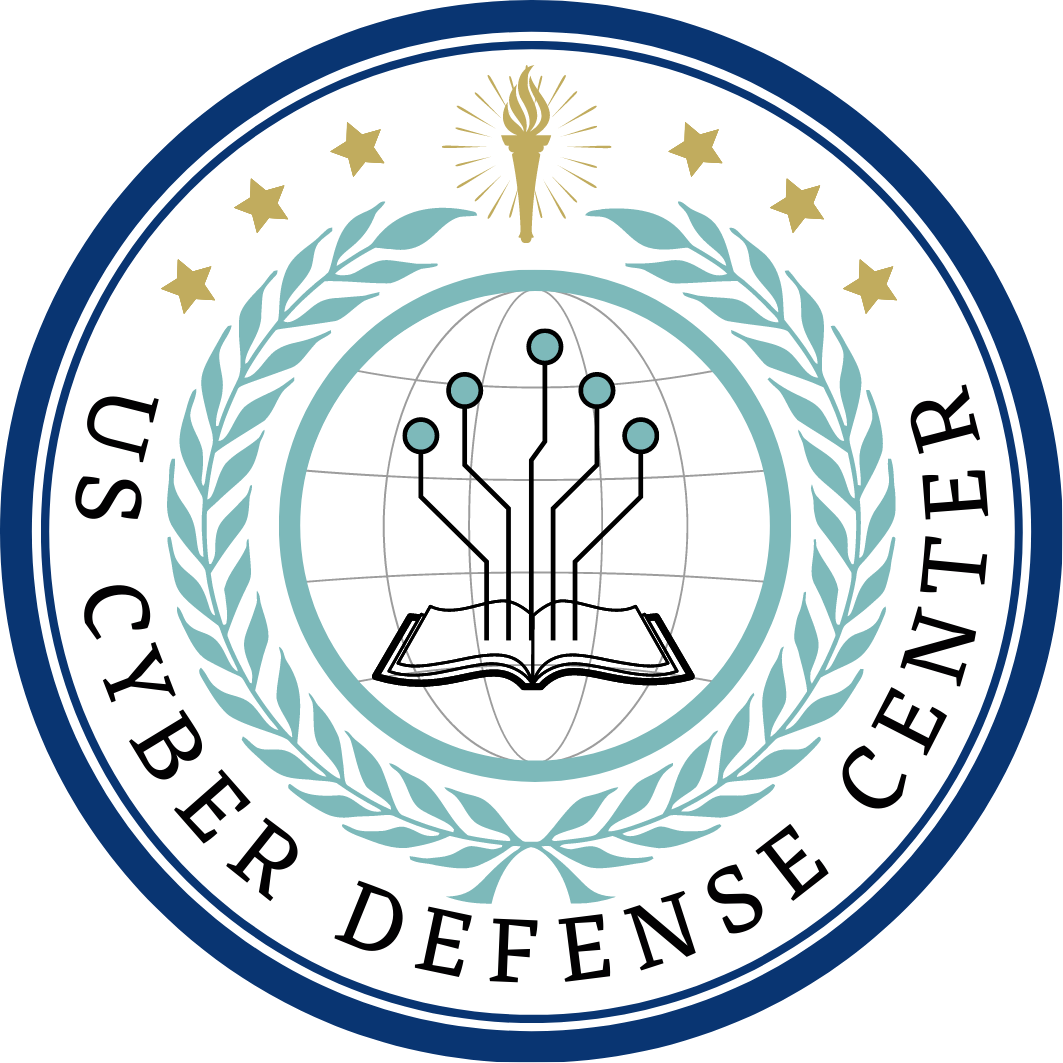 CYBER DEFENSE CENTER SEAL - BLUE